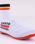 BONAVELO Cycling shoe covers - LOTTO 2018 - white/red