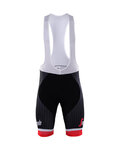 BONAVELO Cycling bib shorts - TREK 2017 - black/red