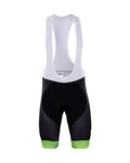 Cycling bib shorts - CANNONDALE 2018 - black/green