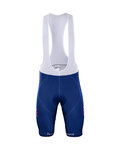BONAVELO Cycling bib shorts - QUICKSTEP 2018 - blue