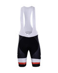 BONAVELO Cycling bib shorts - SUNWEB 2018 - red/white/black