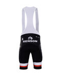 BONAVELO Cycling bib shorts - SUNWEB 2018 - red/white/black