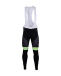 Cycling long bib trousers - CANNONDALE 2018 WNT - green/black