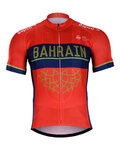BONAVELO Cycling short sleeve jersey - BAHRAIN  MERIDA 2018 - red/blue