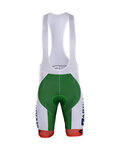 BONAVELO Cycling bib shorts - BARDIANI 2018 - green/orange/white