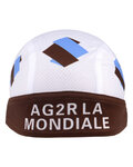Cycling bandana - AG2R 2014 - white/light blue/brown