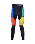 Cycling long trousers withot bib - EDDY MERCKX 2012 WNT - multicolour/black