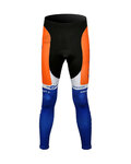 Cycling long trousers withot bib - RABOBANK 2012 WNT - orange/black/blue