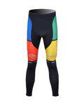 Cycling long trousers withot bib - EDDY MERCKX 2012 SMR - multicolour/black