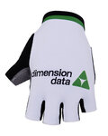 BONAVELO Cycling fingerless gloves - DIMENSION DATA 2018 - green/white
