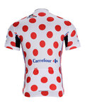 BONAVELO Cycling short sleeve jersey - TOUR DE FRANCE  - red/white