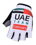 Cycling fingerless gloves - UAE 2019 - white