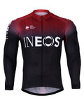 BONAVELO Cycling summer long sleeve jersey - INEOS 2019 SUMMER