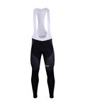 BONAVELO Cycling long bib trousers - MOVISTAR 2019 WINTER - black