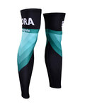 BONAVELO Cycling leg warmers - BORA 2019 - green/black