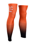 BONAVELO Cycling leg warmers - CCC 2019 - black/orange