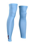 BONAVELO Cycling leg warmers - KATUSHA 2019 - blue