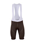 BONAVELO Cycling bib shorts - AG2R 2019 - brown