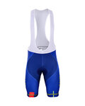 BONAVELO Cycling bib shorts - BAHRAIN MERIDA 2019 - blue