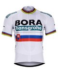 BONAVELO Cycling short sleeve jersey - BORA UCI 2019 - white
