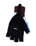 BONAVELO Cycling fingerless gloves - AG2R 2020 - blue/white/brown