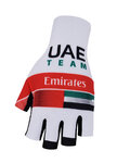BONAVELO Cycling fingerless gloves - UAE 2020 - white