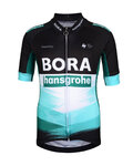 BONAVELO Cycling short sleeve jersey - BORA 2020 KIDS - white/black/green