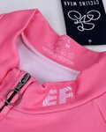 BONAVELO Cycling winter long sleeve jersey - EDUCATION F. '20 WNT - blue/pink