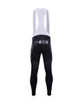 BONAVELO Cycling long bib trousers - INEOS 2020 WINTER - black