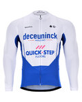 BONAVELO Cycling winter long sleeve jersey - QUICKSTEP 2020 WNT - blue/white