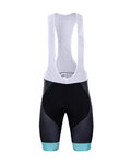 BONAVELO Cycling bib shorts - BORA 2020 - black/green