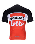 BONAVELO Cycling short sleeve jersey - LOTTO SOUDAL 2020 - black/red
