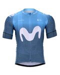 BONAVELO Cycling short sleeve jersey - MOVISTAR 2020 - blue