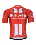 BONAVELO Cycling short sleeve jersey - SUNWEB 2020 - red