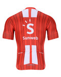 BONAVELO Cycling short sleeve jersey - SUNWEB 2020 - red