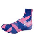 Cycling shoe covers - EDUCATION FIRST 2020 - pink/blue