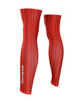 BONAVELO Cycling leg warmers - SUNWEB 2020 - red