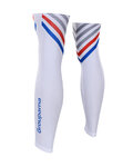 BONAVELO Cycling leg warmers - GROUPAMA FDJ 2020 - white