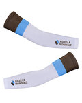 BONAVELO Cycling hand warmers - AG2R 2020 - white/blue/brown