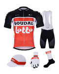 BONAVELO Cycling mega sets - LOTTO SOUDAL 2020 - red/black/white