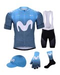 BONAVELO Cycling mega sets - MOVISTAR 2020 - black/blue
