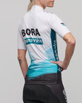 BONAVELO Cycling short sleeve jersey - BORA 2021 - white/black/green