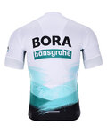 BONAVELO Cycling short sleeve jersey - BORA 2021 - white/black/green
