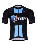 BONAVELO Cycling short sleeve jersey - DSM 2022 - black/light blue