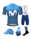 BONAVELO Cycling mega sets - MOVISTAR 2021 - white/blue
