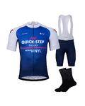 BONAVELO Cycling mega sets - QUICKSTEP 2022 - white/blue