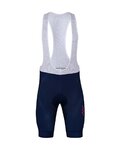 BONAVELO Cycling bib shorts - QUICKSTEP 2022 - blue