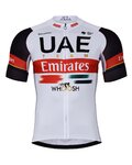 BONAVELO Cycling short sleeve jersey and shorts - UAE 2022 - white/black