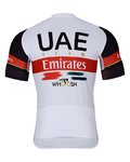 BONAVELO Cycling short sleeve jersey and shorts - UAE 2022 - white/black