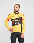 BONAVELO Cycling winter long sleeve jersey - JUMBO-VISMA 2025 WNT - yellow/black